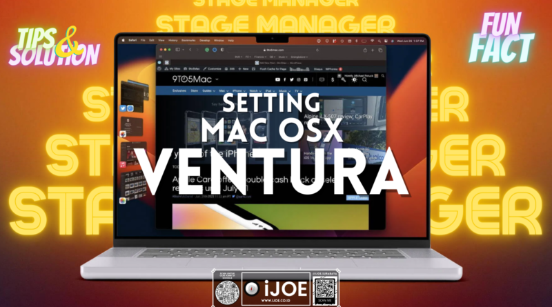 STAGE MANAGER MAC OS VENTURA